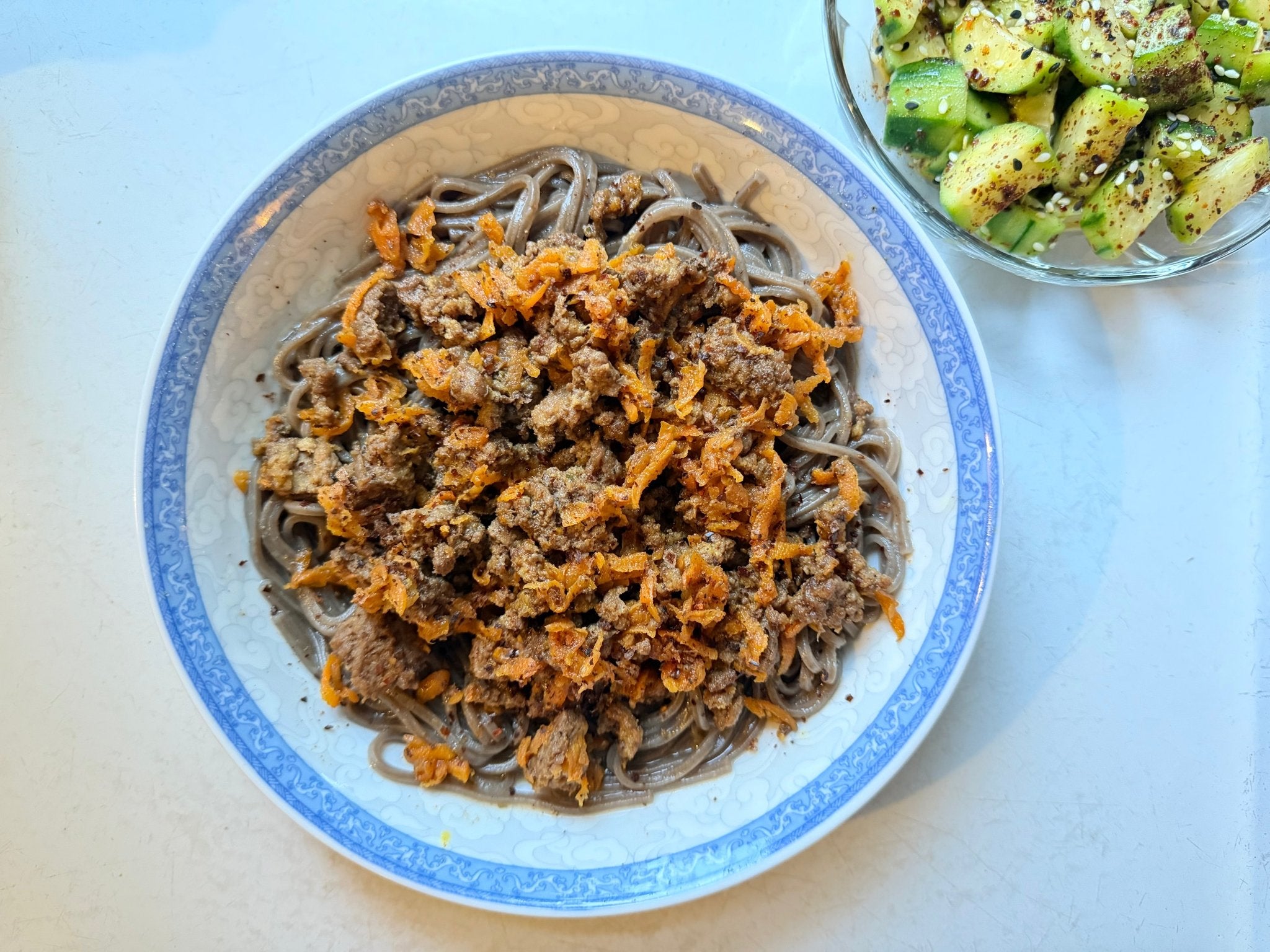 umami beef noodle bowl