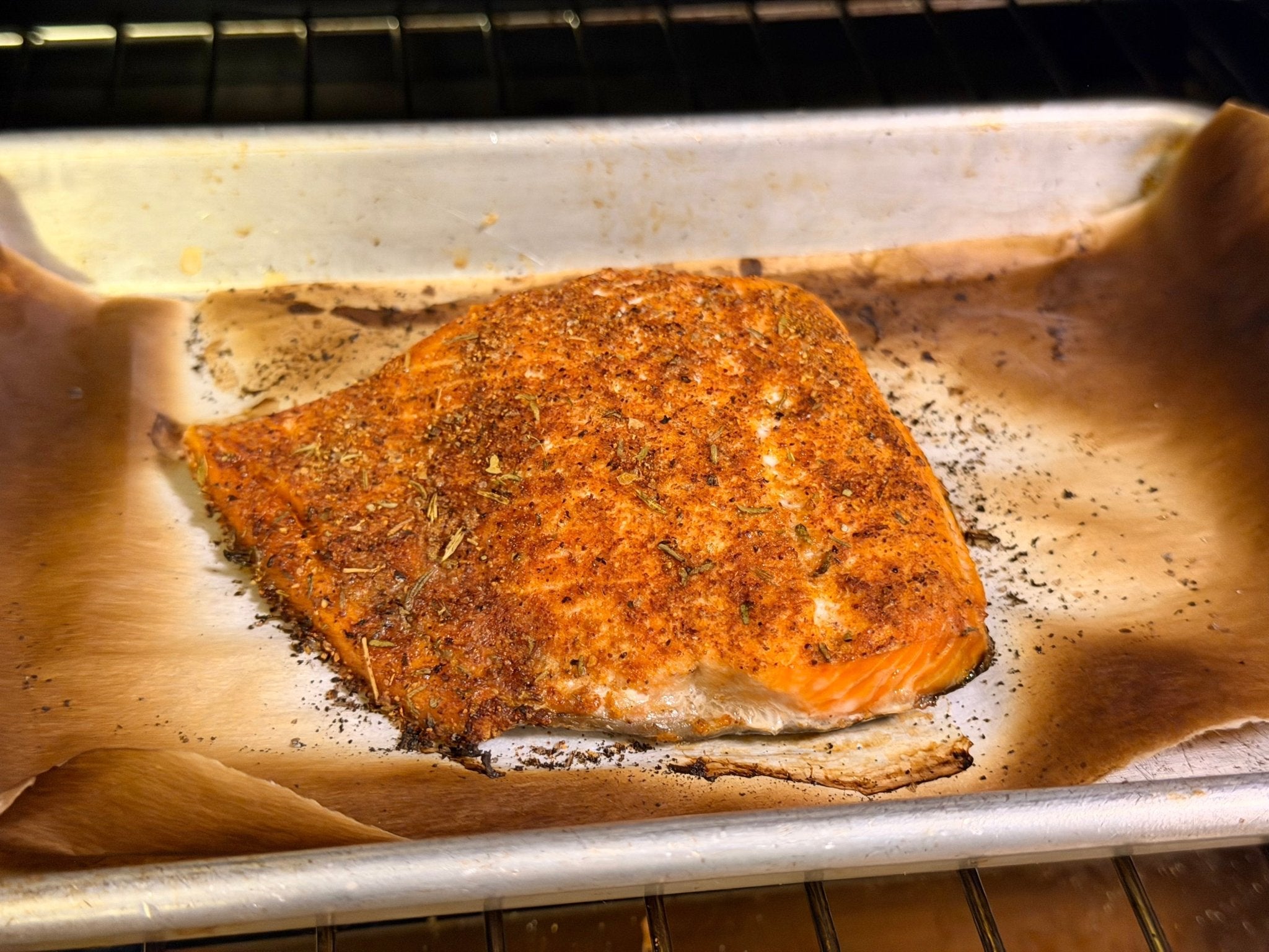 blackened salmon