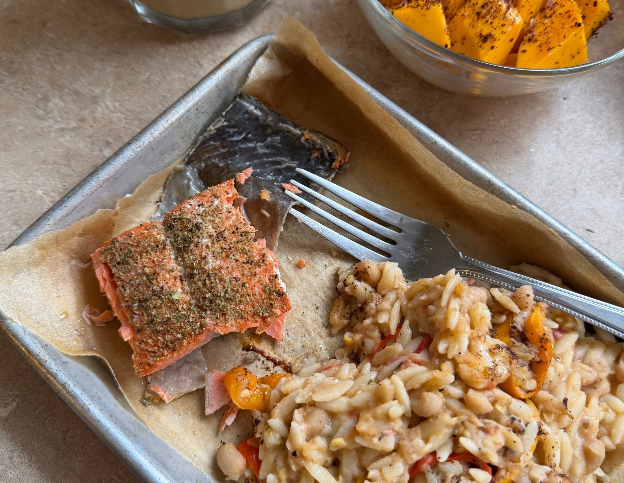 zesty herb salmon