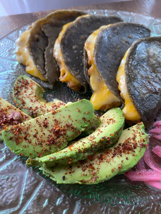 avocado with sugo salt