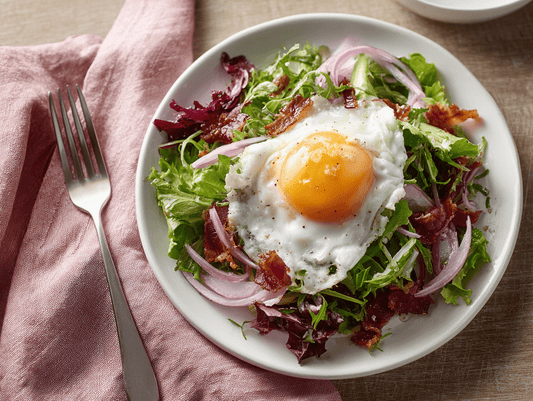 bacon vinaigrette salad