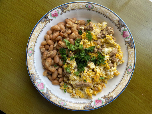 classic sausage breakfast scramble