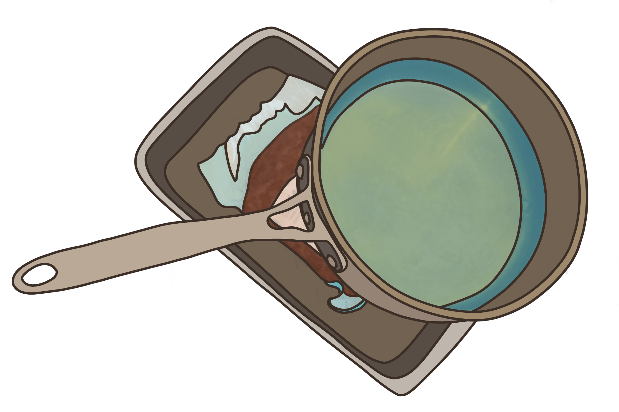 pro tip: quick thaw frozen meat