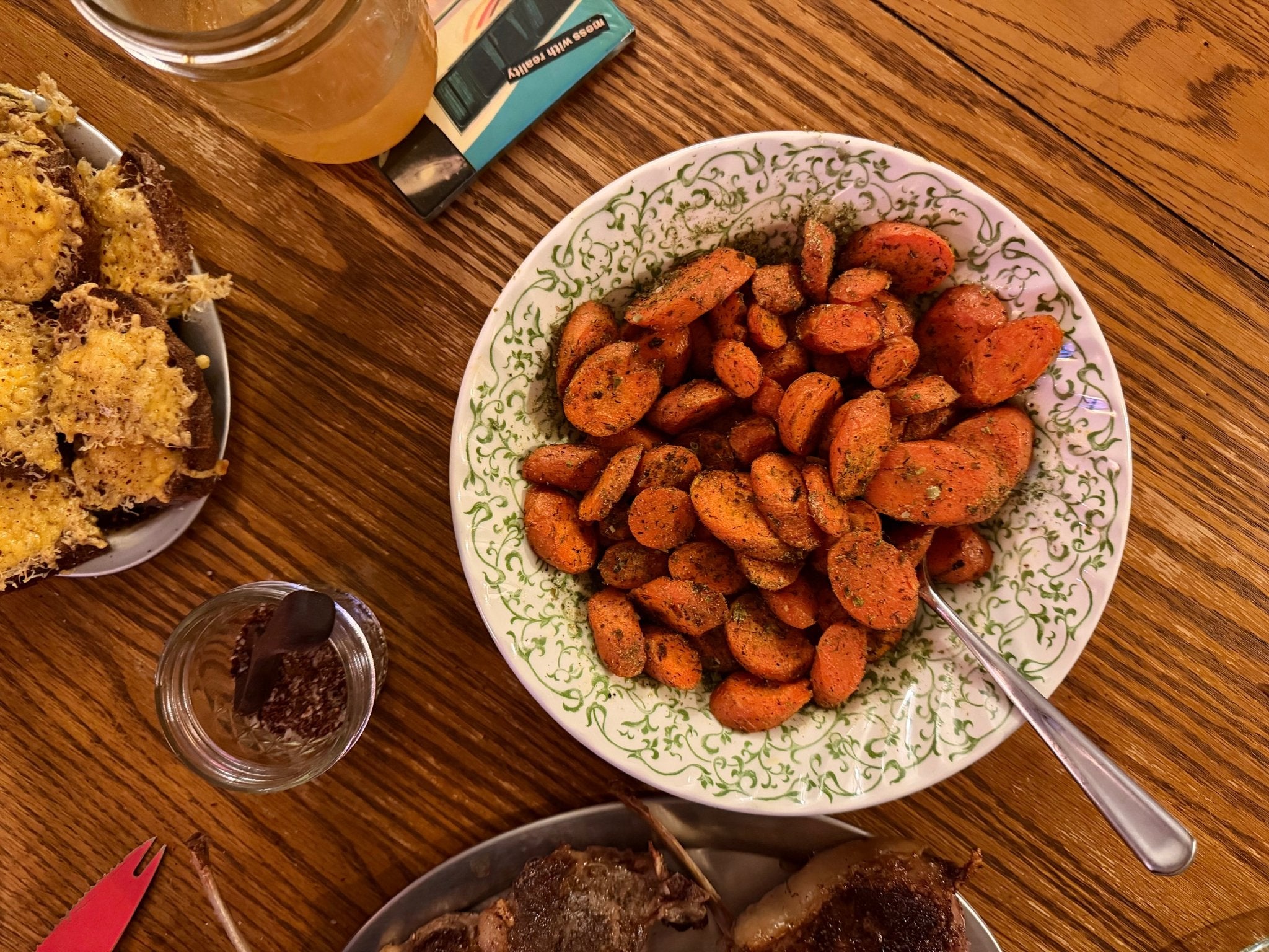 ranch roasted carrots