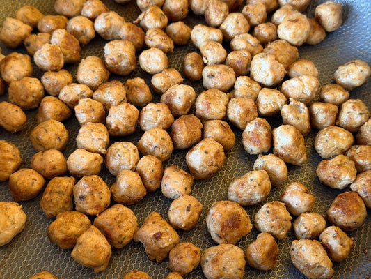 super savory chicken mini meatballs