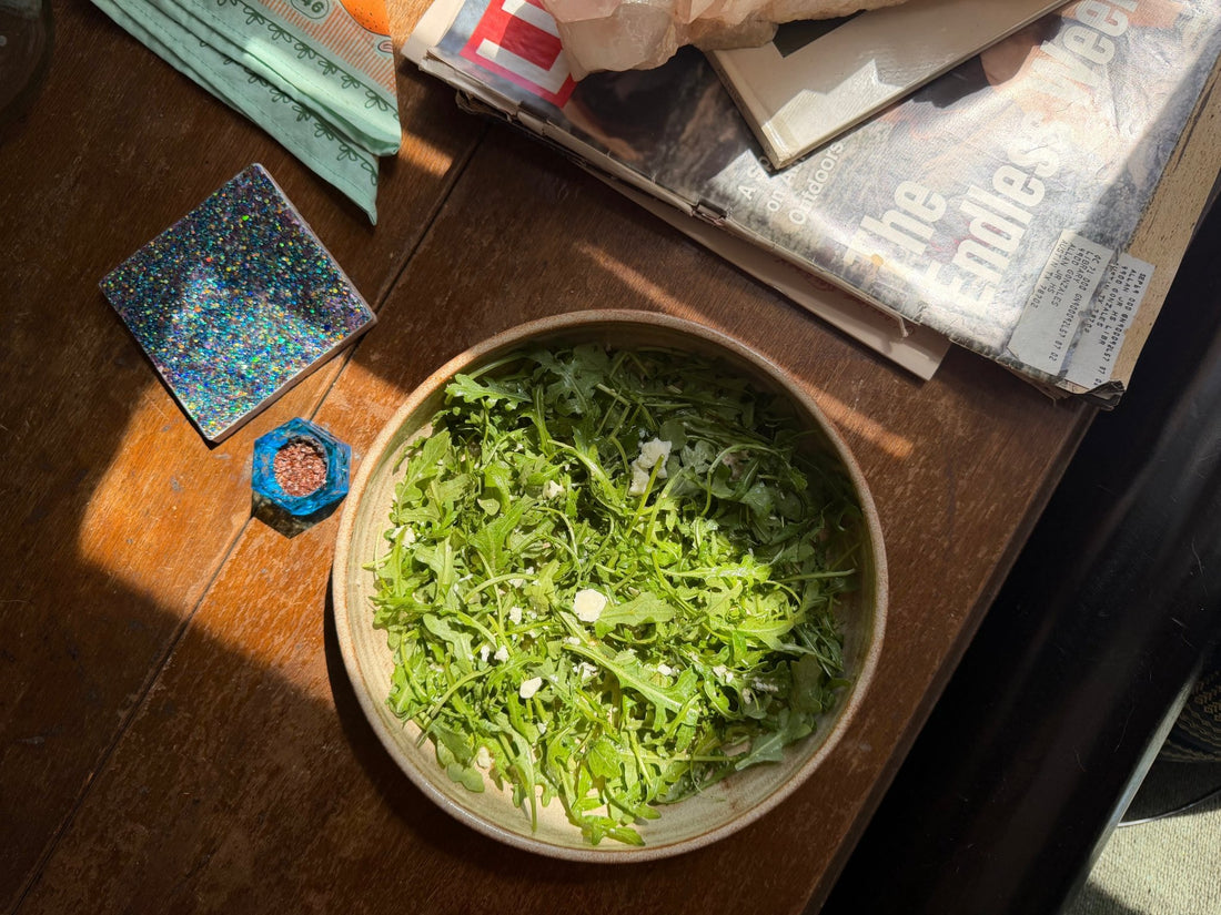 arugula and lemon salad