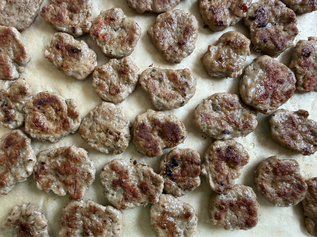 mini classic chicken breakfast sausage