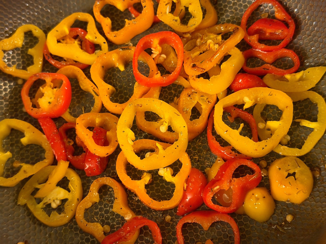 sauteed medi mix peppers