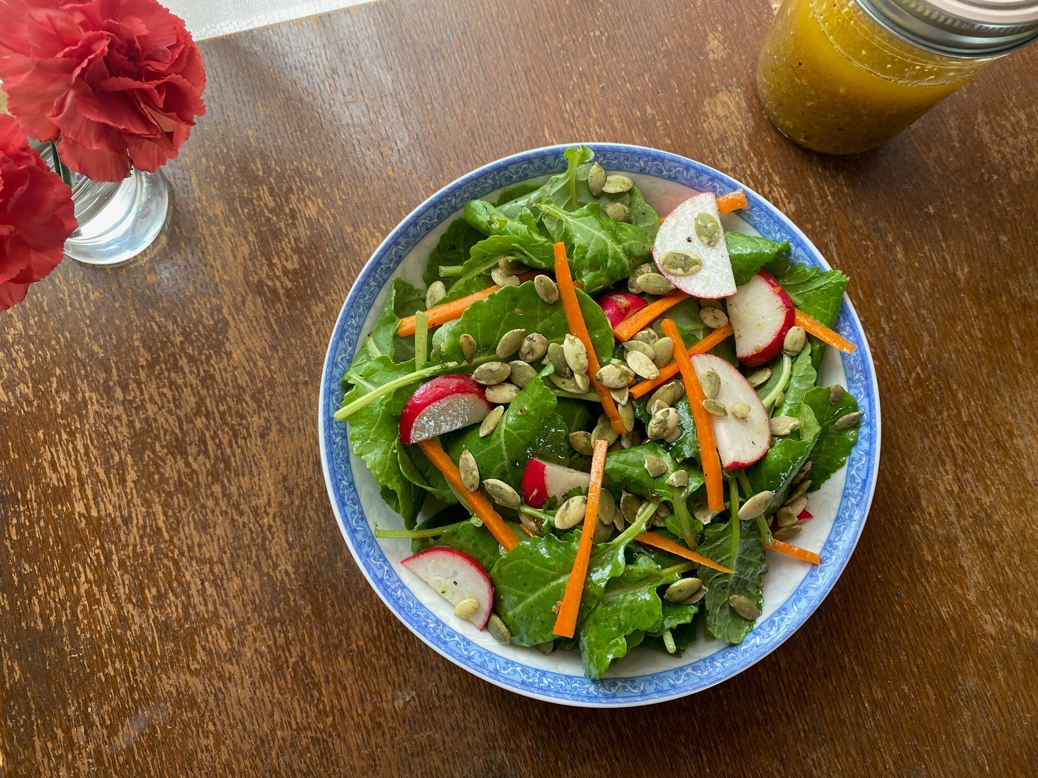 medi mix green salad