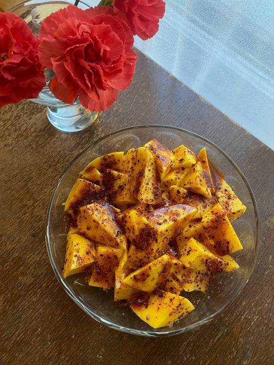fresh mangonada with sugo salt