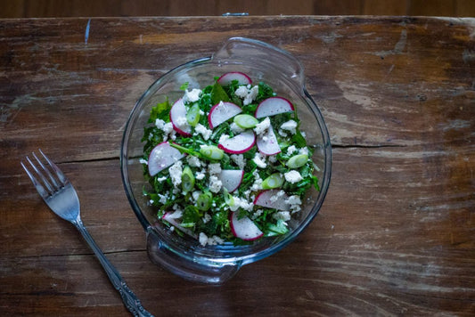 arugula & kale chopped salad