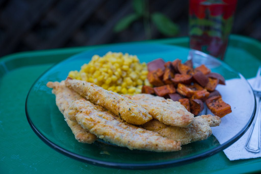 baked chicken tenders - gluten free!
