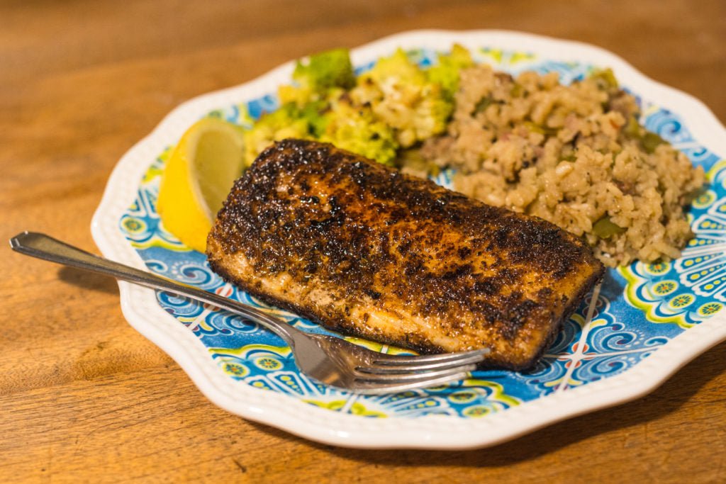 blackened mahi mahi
