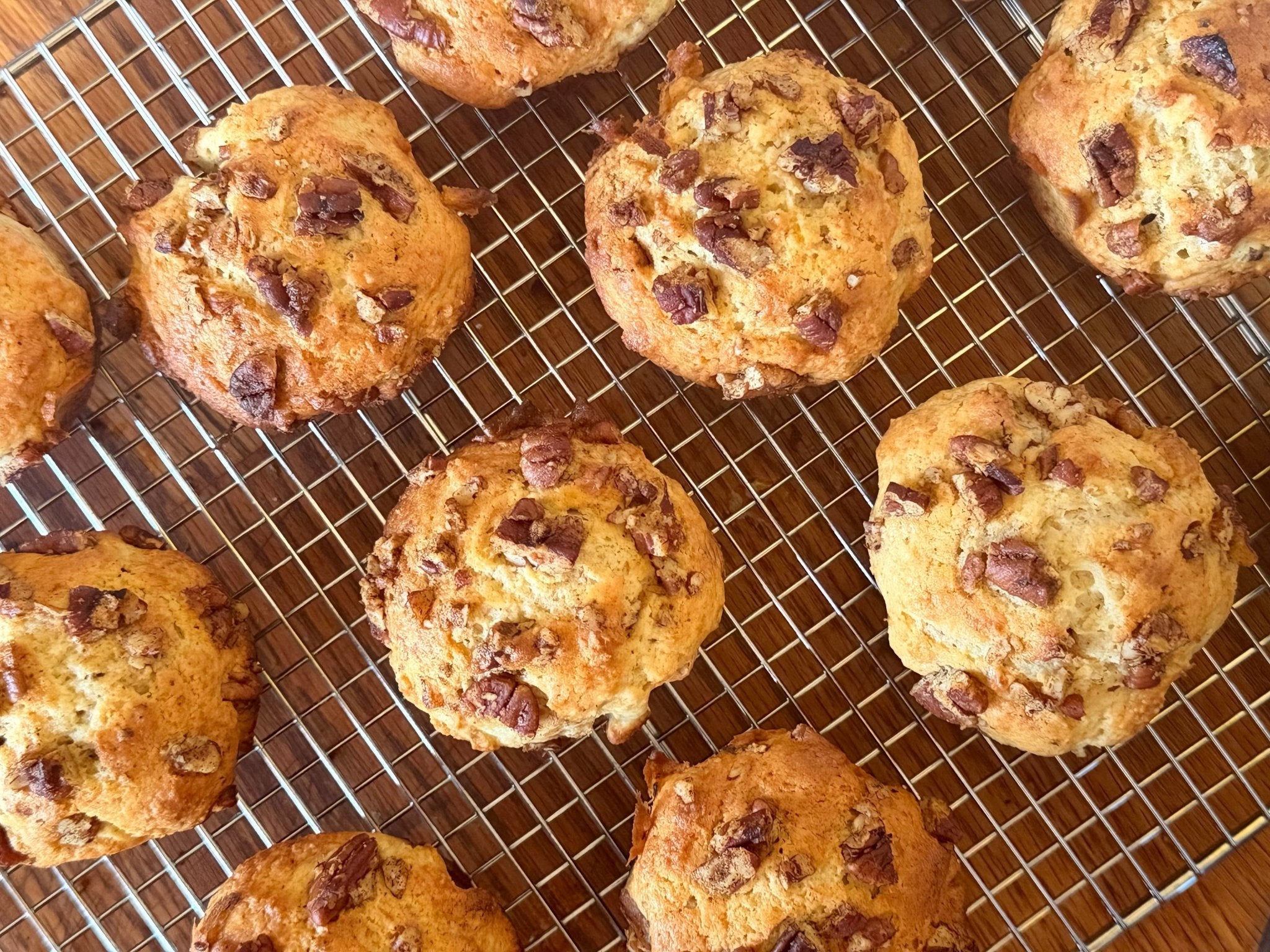 butter pecan muffins
