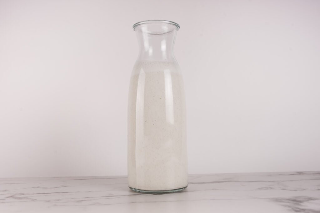 cashew hemp milk (or cashew hemp cream)