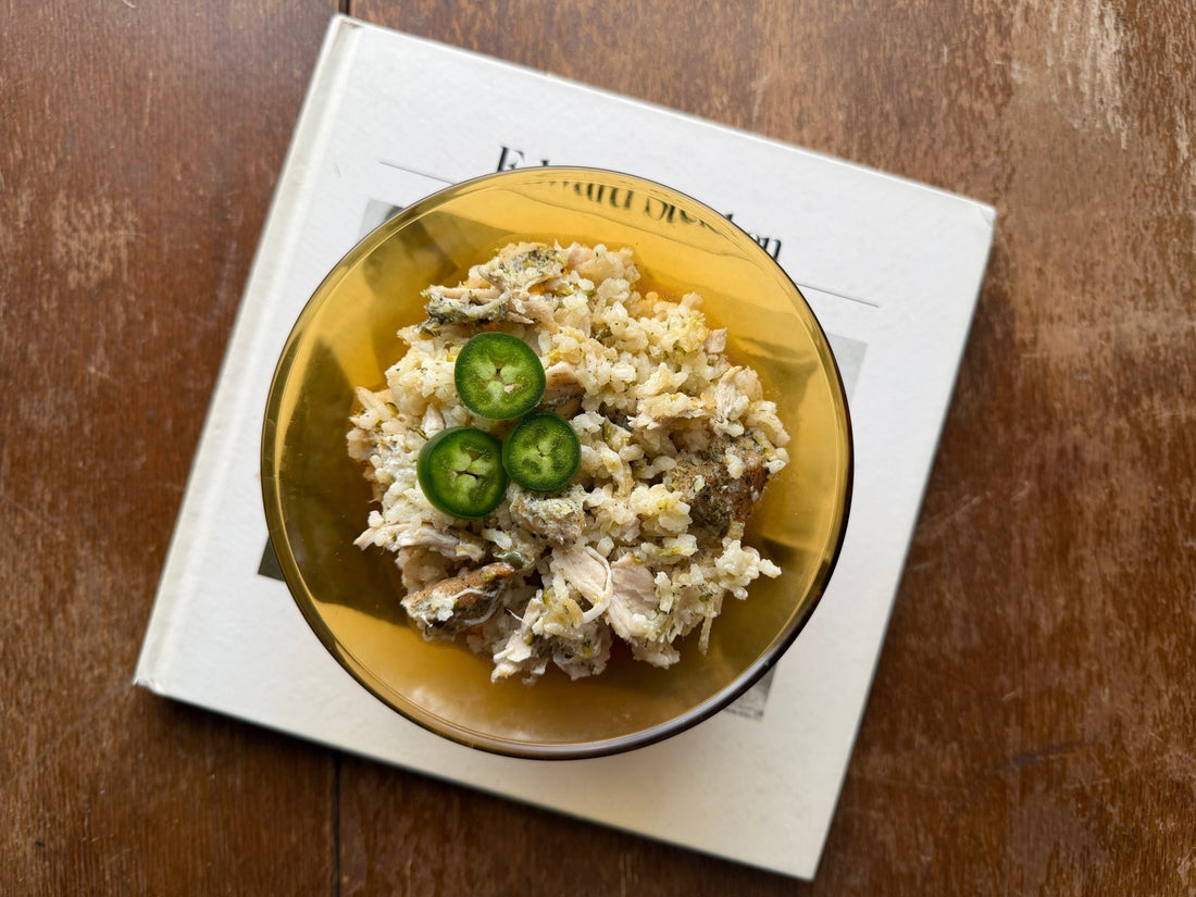 creamy jalapeno ranch chicken and rice
