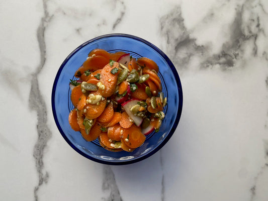 crisp carrot salad