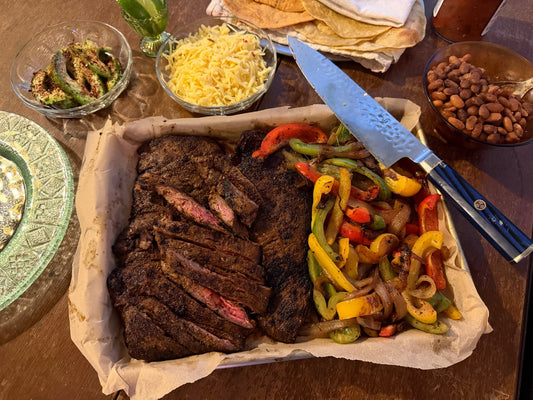 faco belle beef fajitas