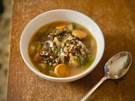 ficken wild rice vegetable soup