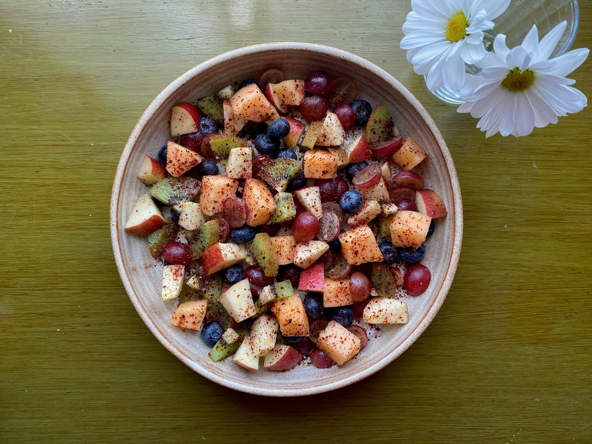 fruit salad with sugo