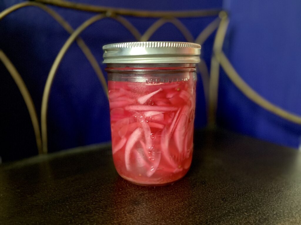 pickled onions