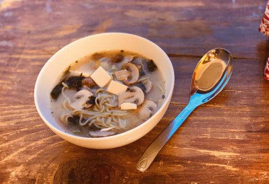 quick miso-vegetable ramen