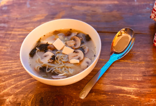 quick miso-vegetable ramen