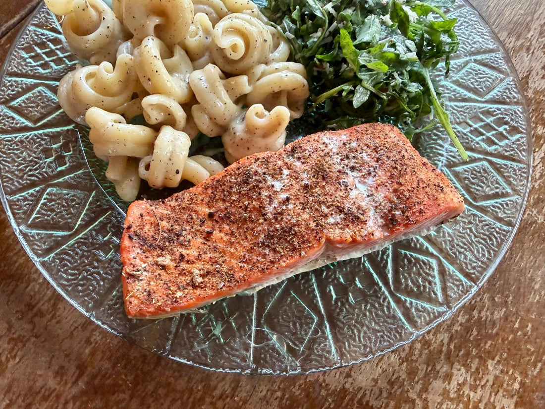salt + pepper salmon