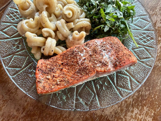 salt + pepper salmon
