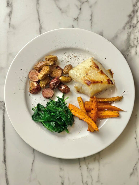 broiled sea bass with miso