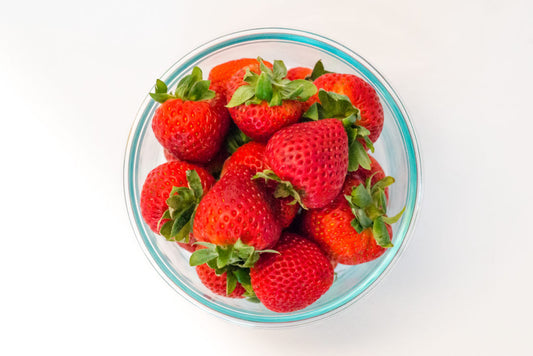 strawberry protein milkshake