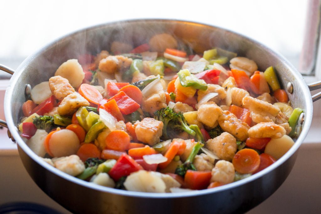 sweet and sour chicken