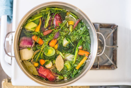 pro tip: freezing vegetables for stock