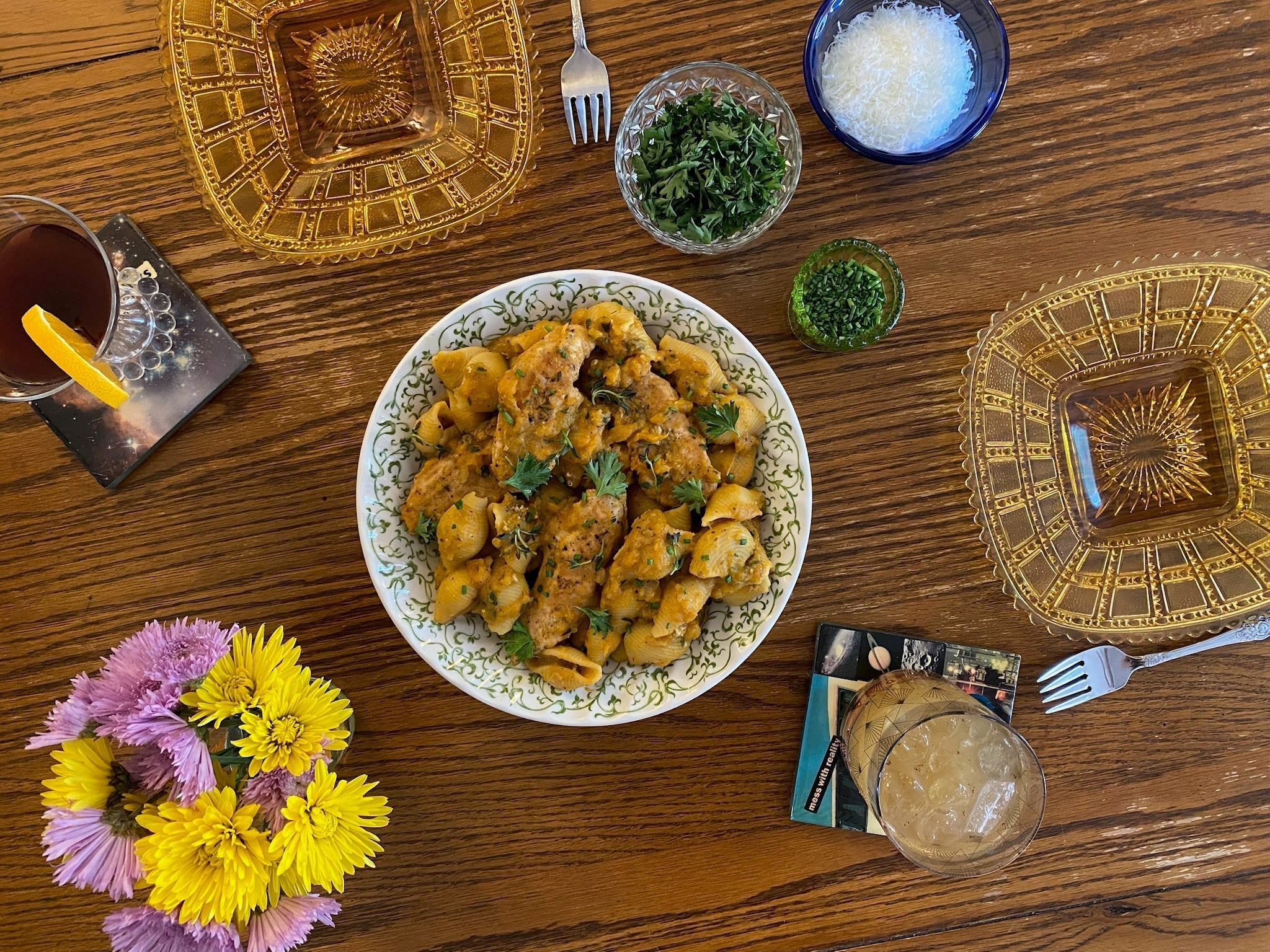 autumn squash pasta