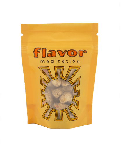 snacking mix - orange vanilla dusted cashews